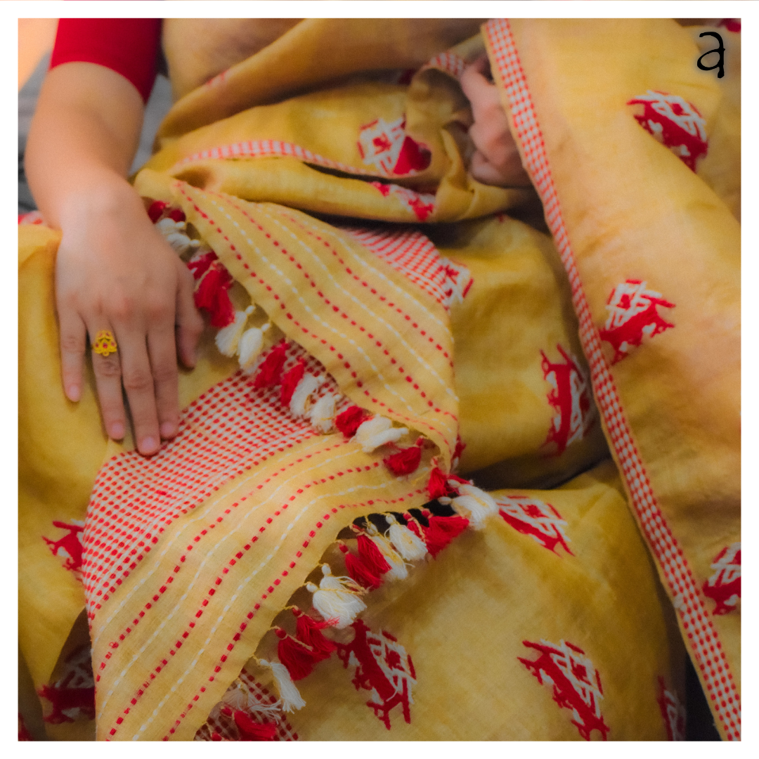 Vanya- Muga with Eri designs